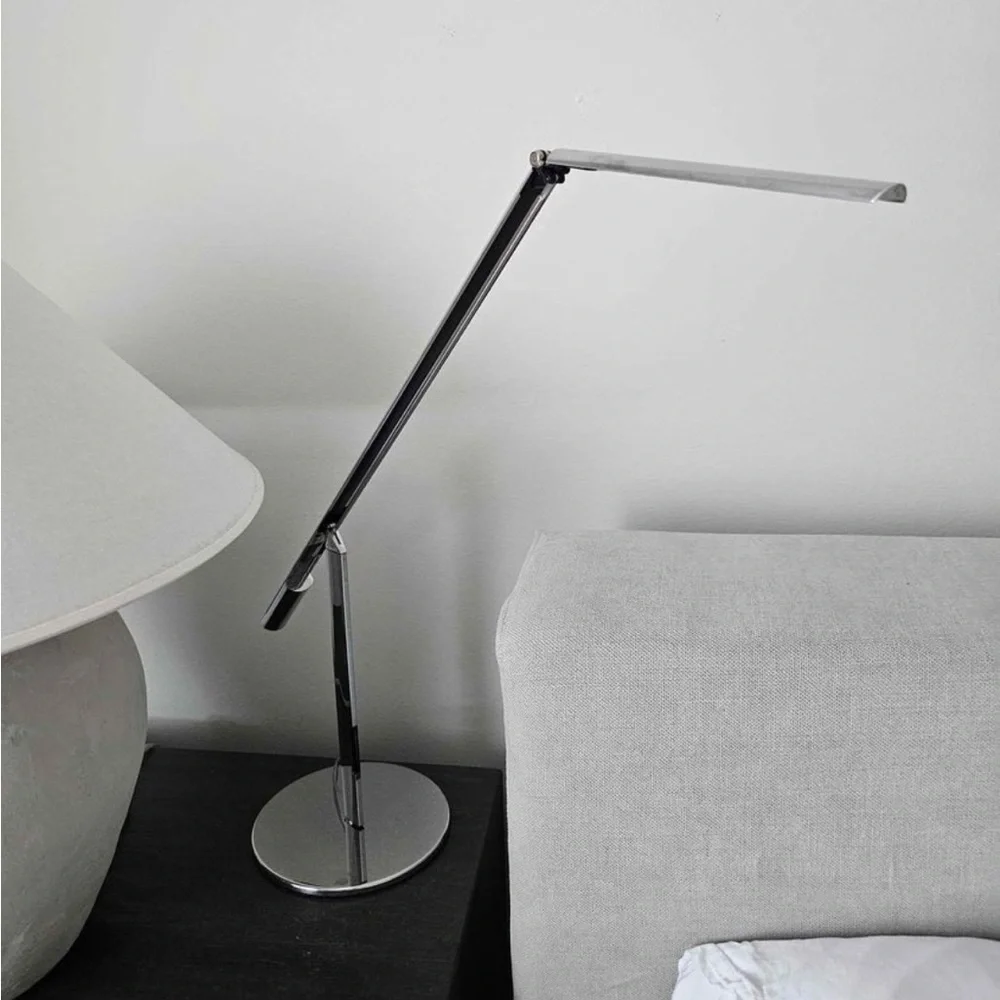 RH DESIGNER CHROME LAMP